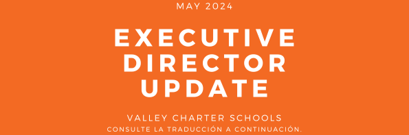 Valley charter schools executive director update header