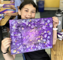 Valley charter elementary school art program